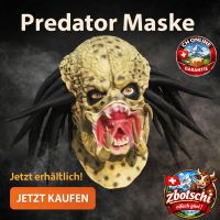 Predator Maske Fasnacht Kostüm Halloween Cosplay Party