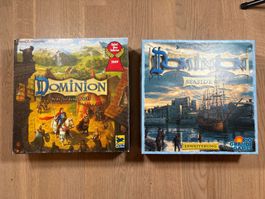 Dominion Grundspiel Was für eine Welt + Seaside Erweiterung