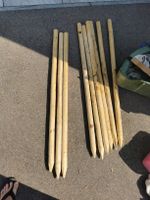 Holzpfähle, Weidezaunpfähle 9 Stück