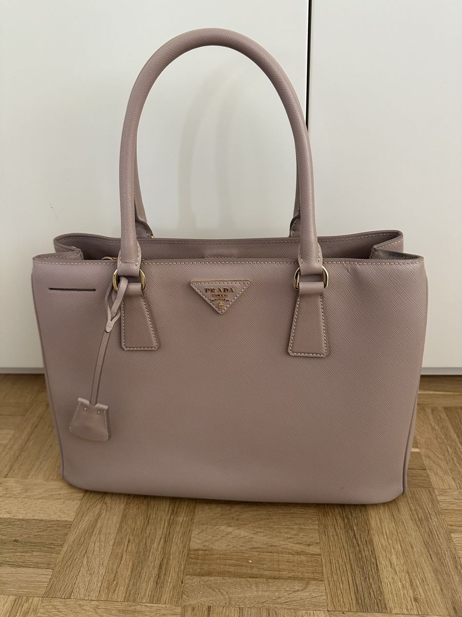 Prada Borse da donna: Prada Galleria Bag, Rosa Beige – Usato da Zollikon venduto da Kerry85