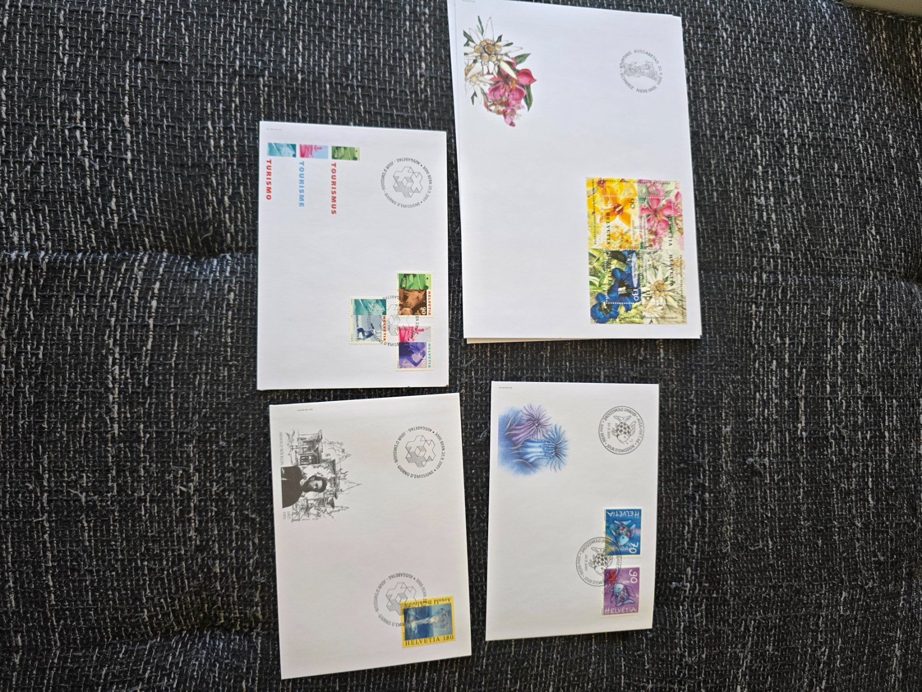 Tutti i francobolli: Briefumschläge mit Schweizer Marken 614 FDC – Nuovo (secondo la descrizione) da Niederurnen venduto da Jens6 1