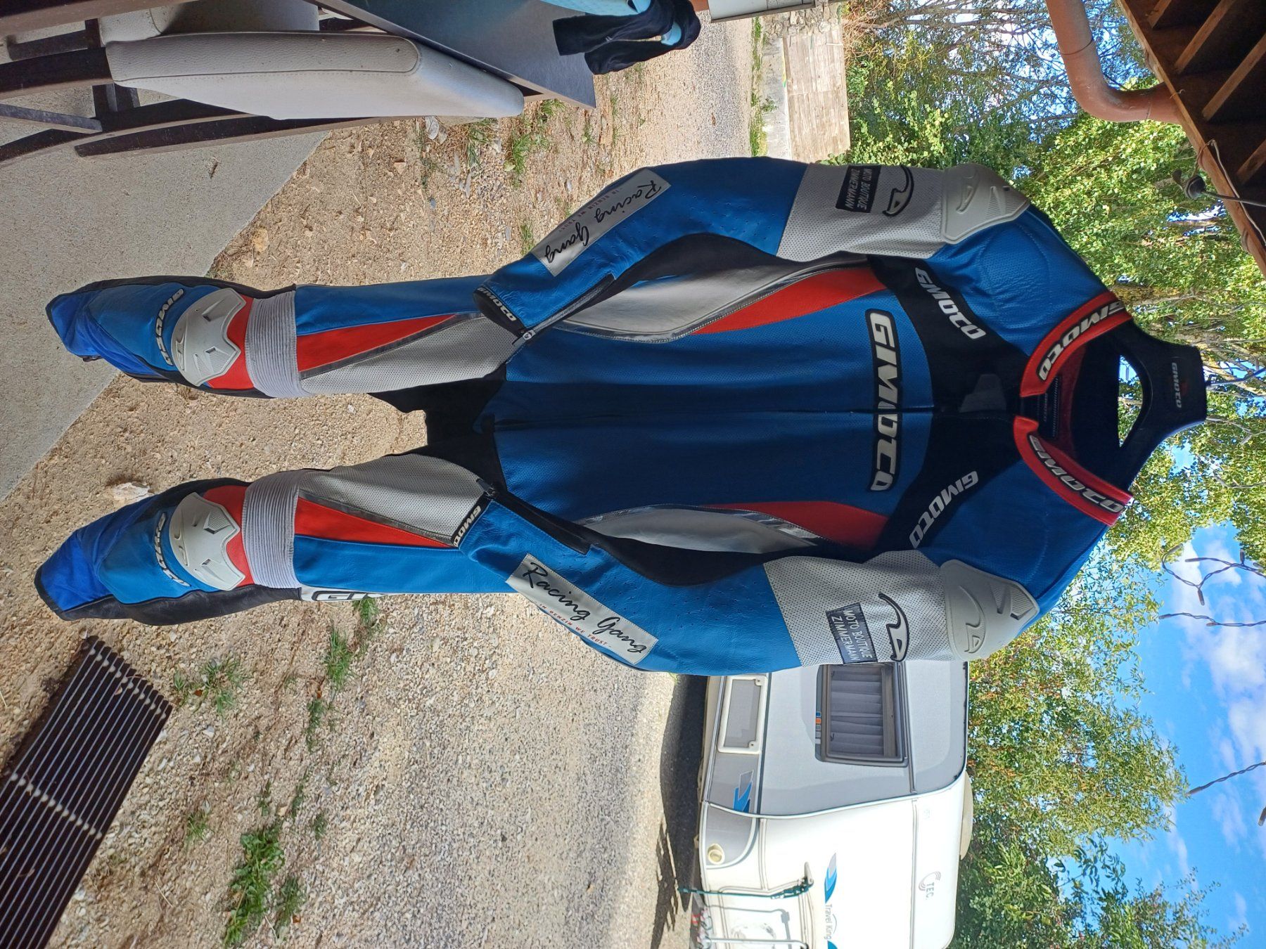 Costumes, combinaisons de sport et fonctionnelles: Supermoto Kombi Gimoto – D'occasion à Niederbipp par Dominique031