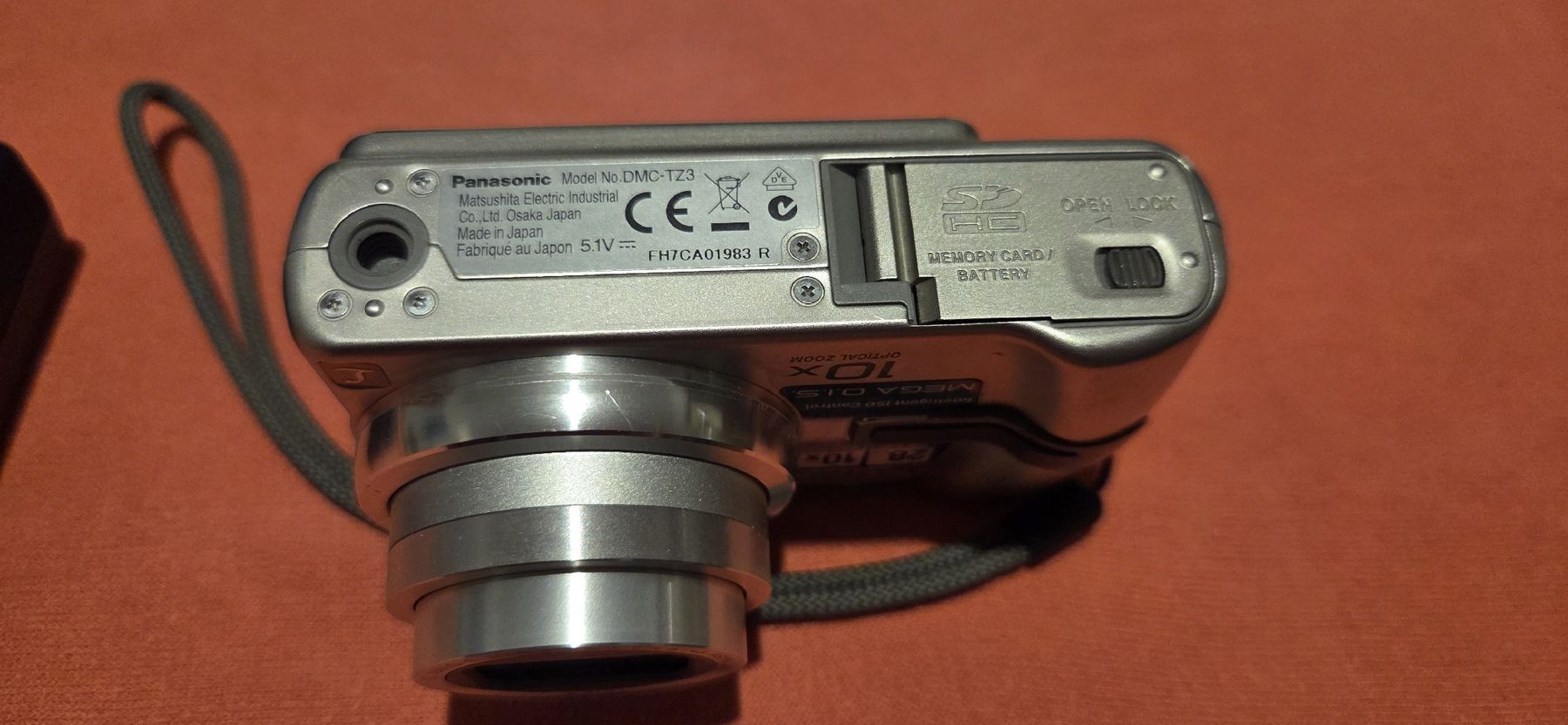 Panasonic Fotocamera: Panasonic Lumix DMC-TZ3 Digitalkamera 10x Zoom  – Usato da Huttwil venduto da ser_gn9l 3