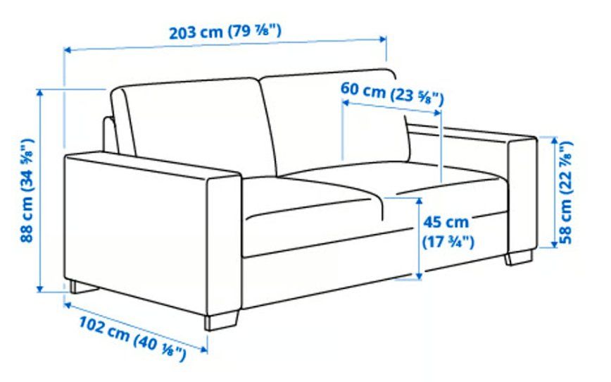 Ikea Divani: IKEA SÖRVALLEN Sofa mit Ottoman – Usato da Boniswil venduto da dan_knk2 5