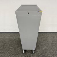 Denz D3 Roll-Caddy Silbergrau ohne Schlüssel