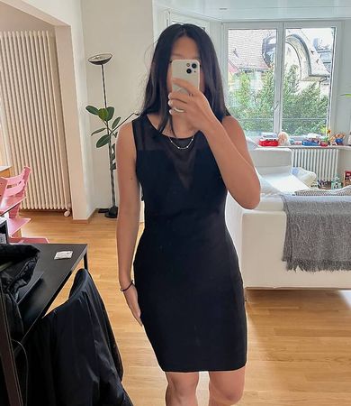 Mango Suit black dress size s