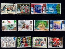 Briefmarken 25x England