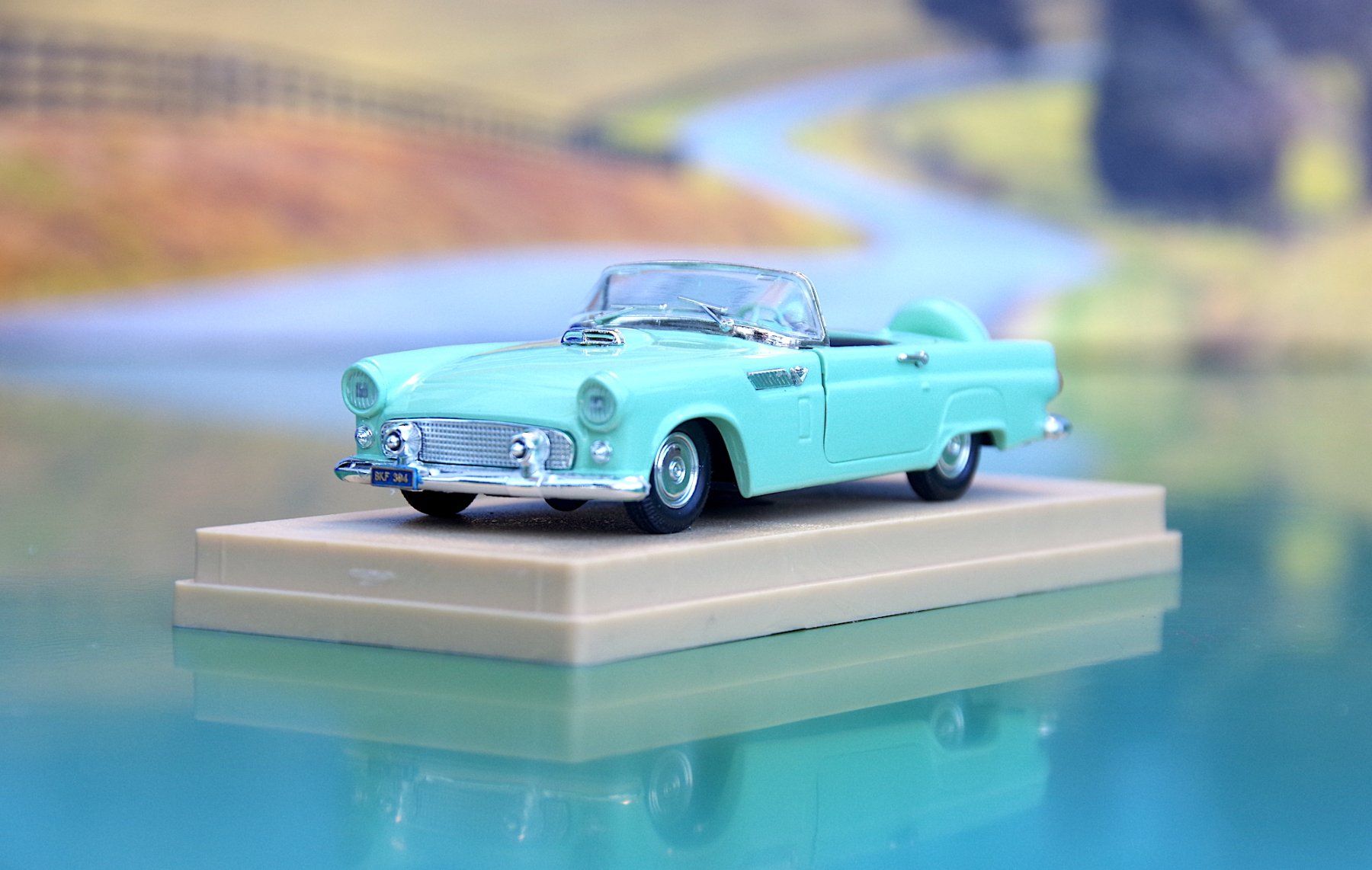 Rio Modellini d'auto: Modellauto Rio R4 Ford Thunderbird 1956, 1/43 – Nuovo e nell'imballaggio originale da Frauenfeld venduto da Danielpwiedmer 2