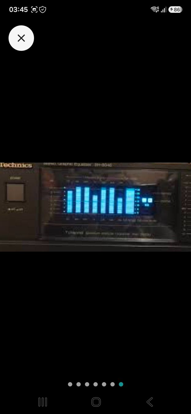 Technics Equalizer: Technics Graphic Stereo Equalizer SH-8046. – Gebraucht aus Weiningen ZH von scr_nh8m