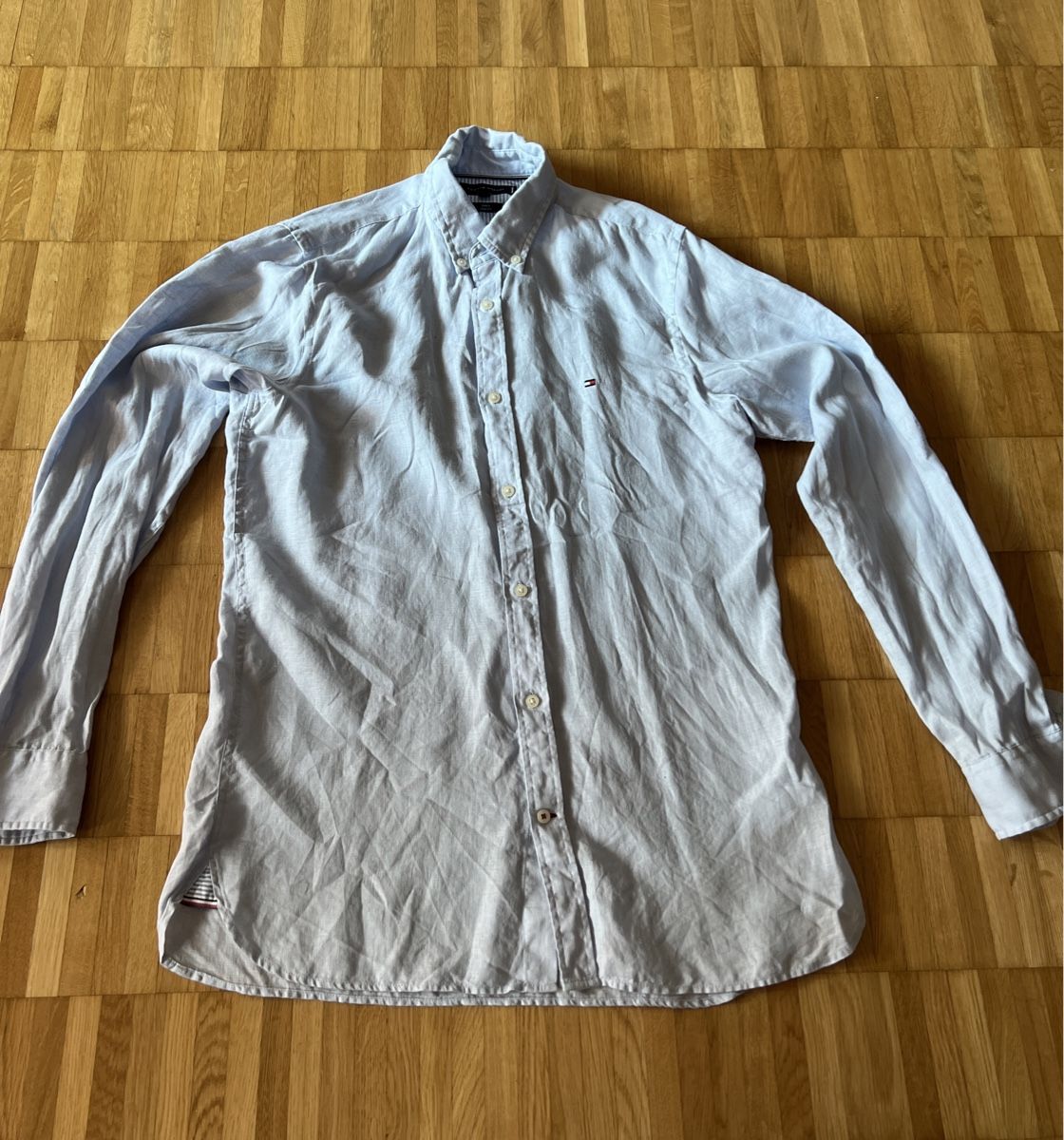 Tommy Hilfiger Camicie: Tommy Hilfiger Leinen-Hemd – Usato da Greifensee venduto da flxy 1
