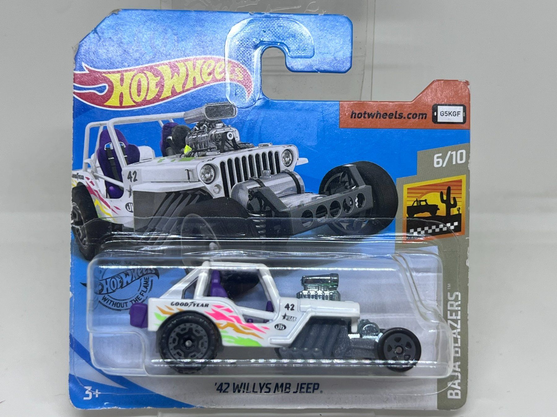 Hot Wheels Modellautos: Hot Wheels '42 Willys MB Jeep – Neu und originalverpackt aus Wildegg von