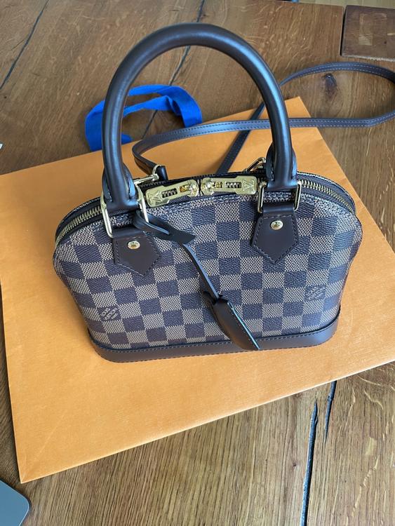 Alma BB Damier Ebene Canvas - Handtaschen