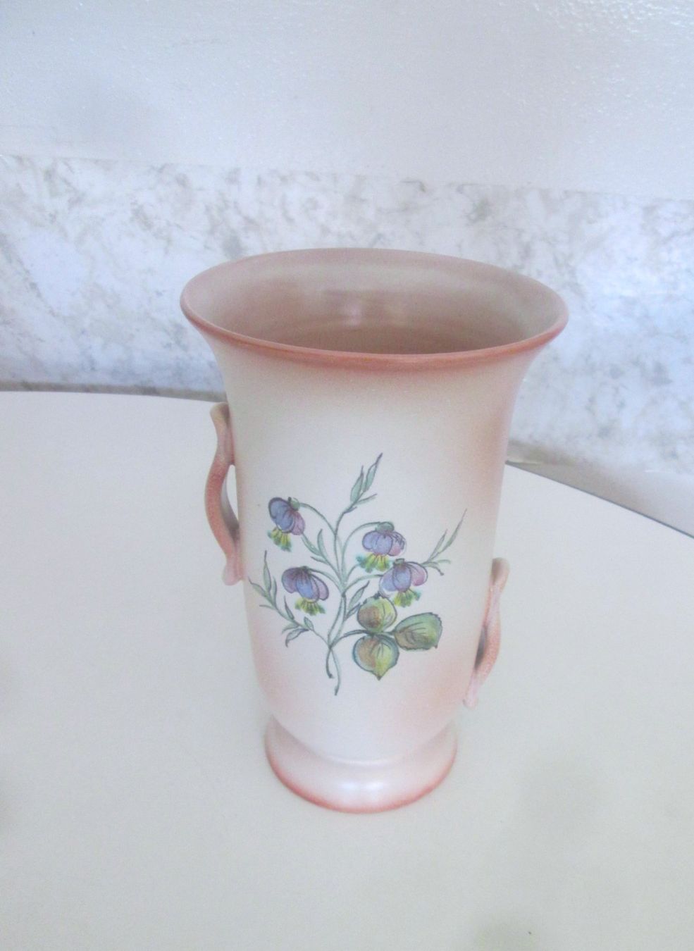 Vasi & Recipienti: Handbemalte Keramikvase – Usato da Sementina venduto da babucia