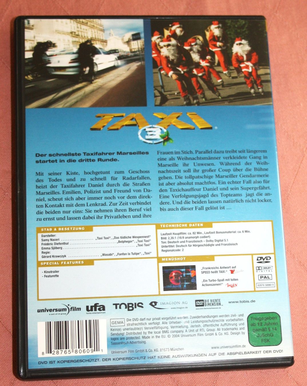 Alle DVDs: DVD Taxi 3 (14) – Neu (gemäss Beschreibung) aus Flüelen von Rosegarden 1
