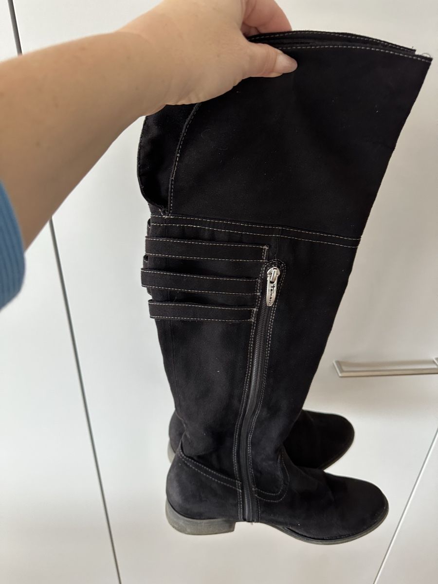 Tamaris Damenschuhe: Stiefel in Nubukleder Grösse 39 – Gebraucht aus Unterlangenegg von shakeschessi01 1