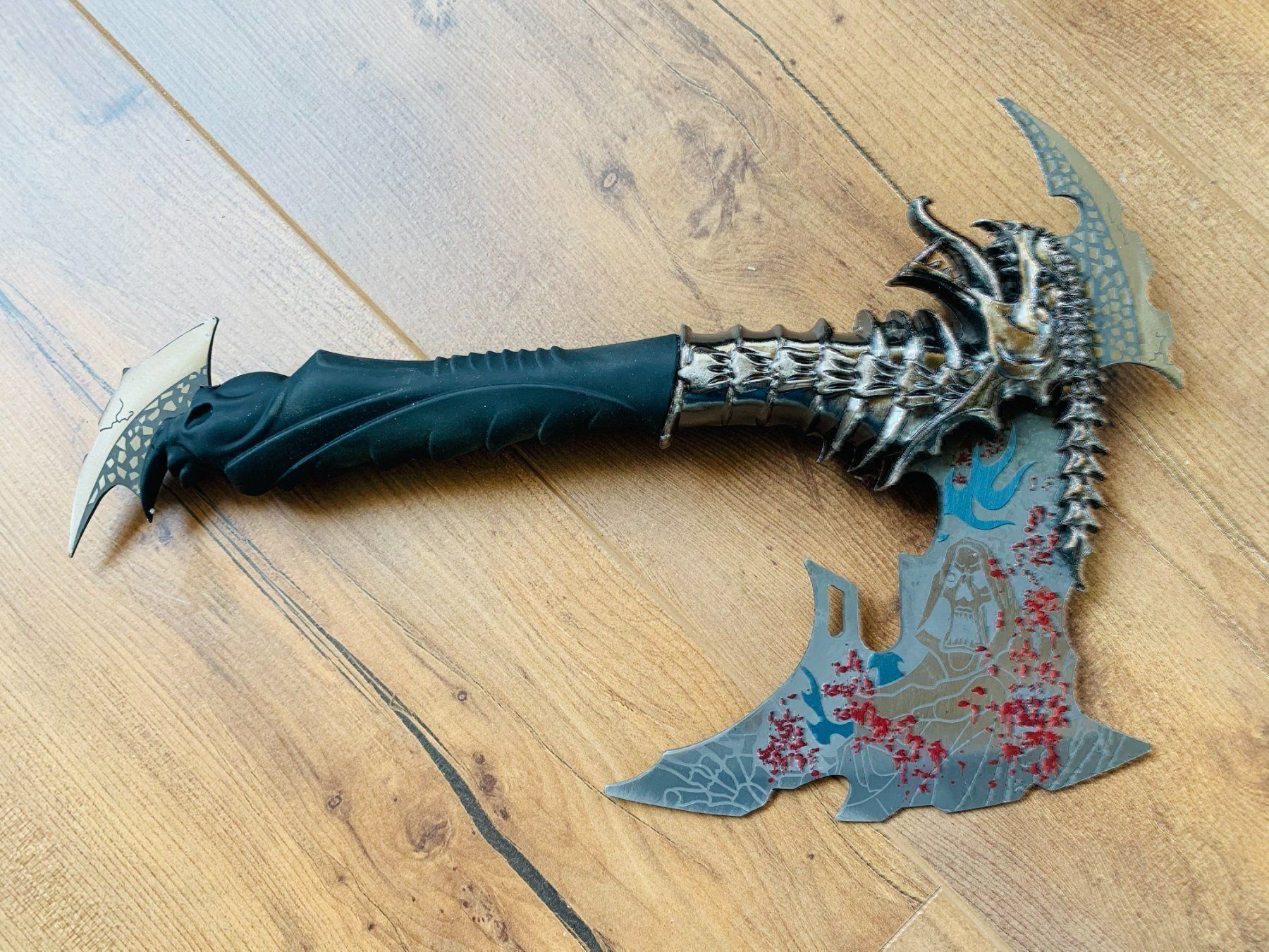 Messer: Drachen Dragon Sammler AXT Messer 31cm – Neu und originalverpackt aus Bergdietikon von shopAgent 5