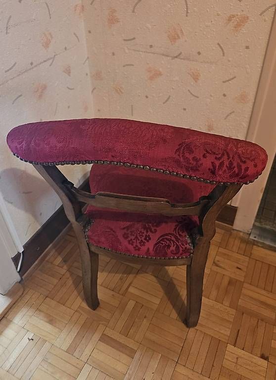 Stühle: Prie Dieu Bordeaux – Gebraucht aus Genève von Kitkat06 1
