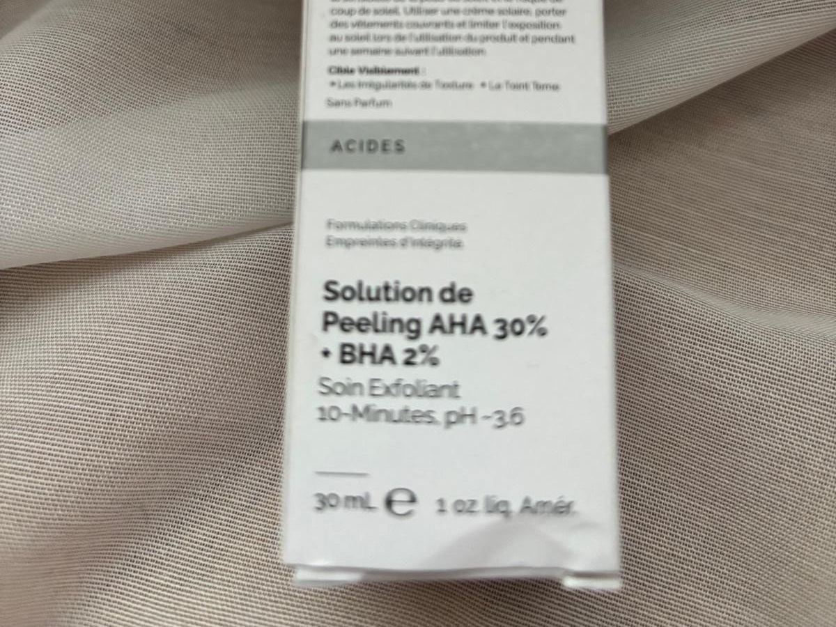 Cura del viso: The Ordinary - Peeling AHA 30% + BHA 2% - Solution – Nuovo e nell'imballaggio originale da Yverdon-les-Bains venduto da inv_zv5d 2
