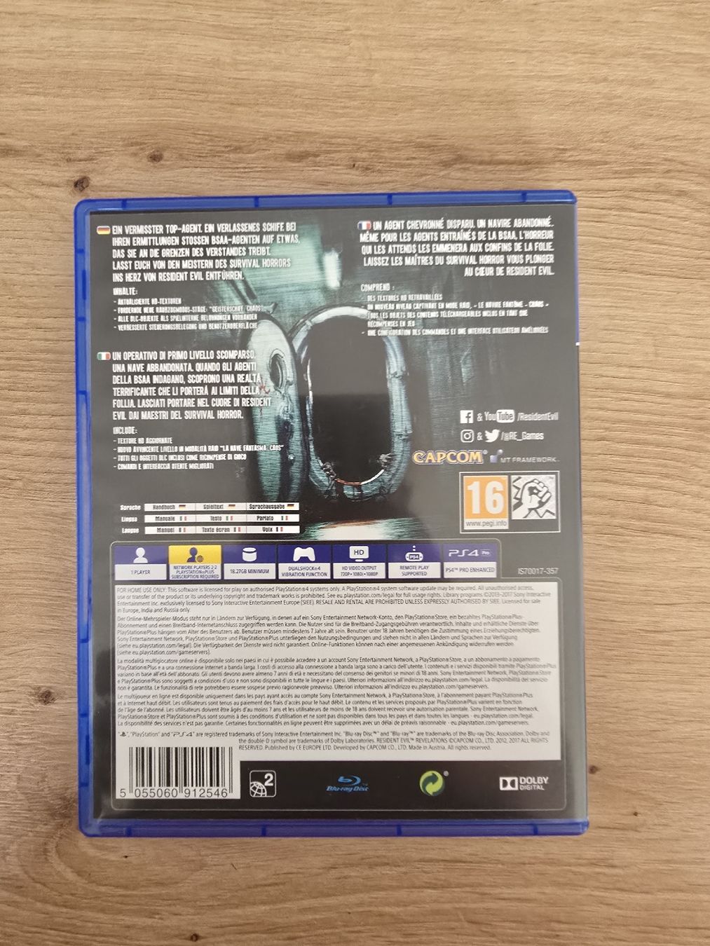 Sony Giochi: Resident Evil Revelations PS4  – Usato da Chur venduto da 1996hiphop 1