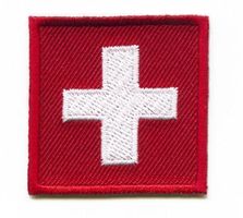 Aufnäher Schweiz Suisse Swiss Switzerland Aufbügler 5x5cm
