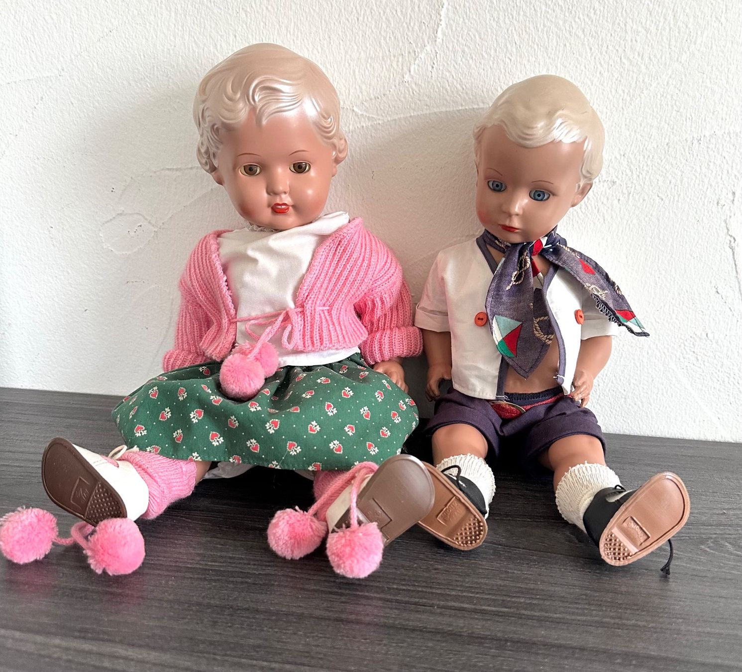 Bambole: 2 Vintage Puppen Schildkröt – Usato da Zürich venduto da brazerola 3