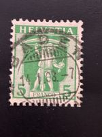 Schweiz 1908 Tellk. 5 Rp. Vollstempel BADEN 14.I.08
