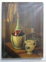 JULES GLASER ORIGINAL OEL/LEINWAND SIGNIERT