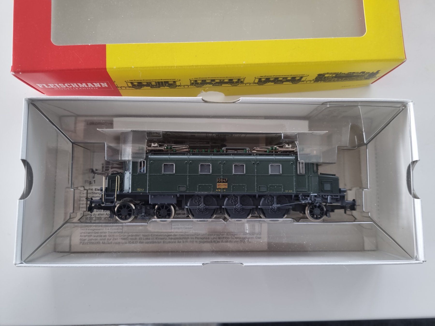 Fleischmann Modelleisenbahnen: Fleischmann SBB Ae 3/6 E-Lok  4345 - H0 – Gebraucht aus Zürich von nibadi 6