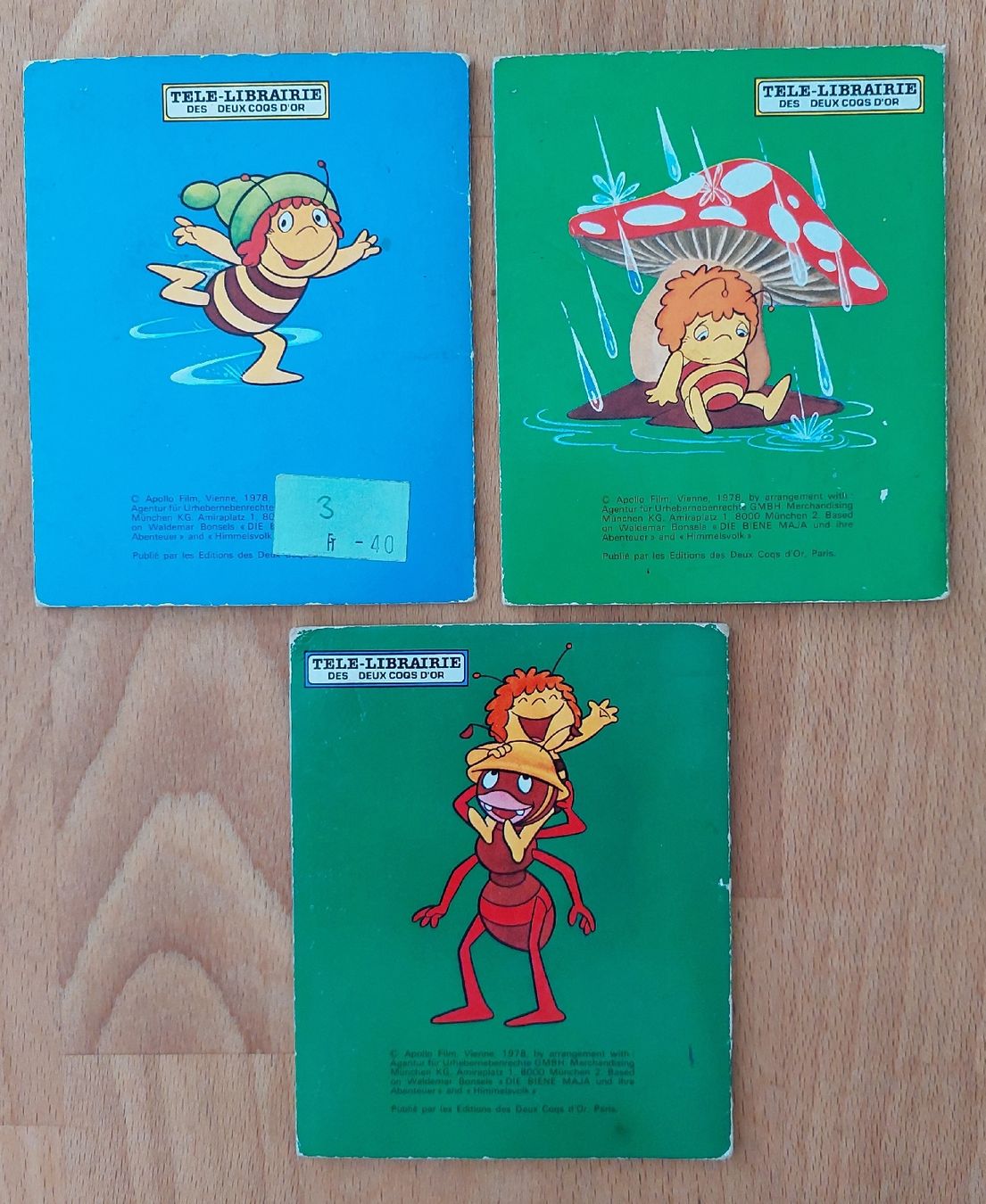 Bücher: Maya l'abeille mini livres 1979 – Gebraucht aus Yverdon-les-Bains von pri_x6j6 1