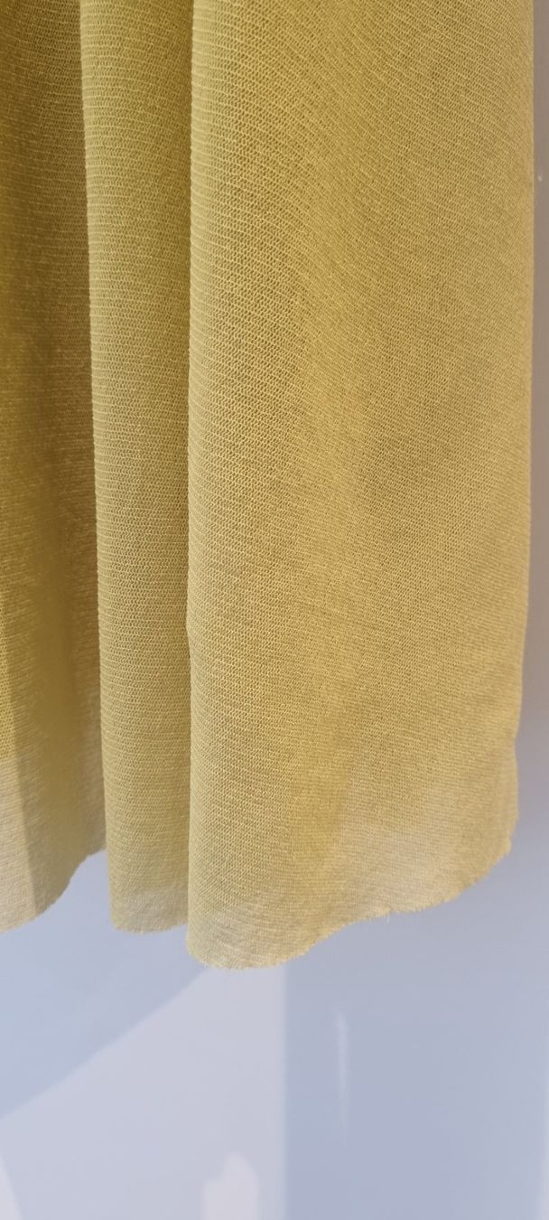 Kleider: Johnston & Bell Limette Langkleid, Grösse 8/36 mit Spitze – Gebraucht aus Weiach von lor_f6sn 5