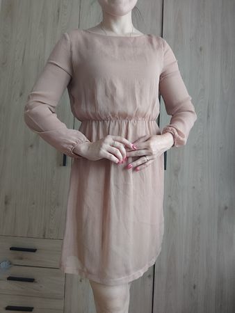 dusty pink dress S