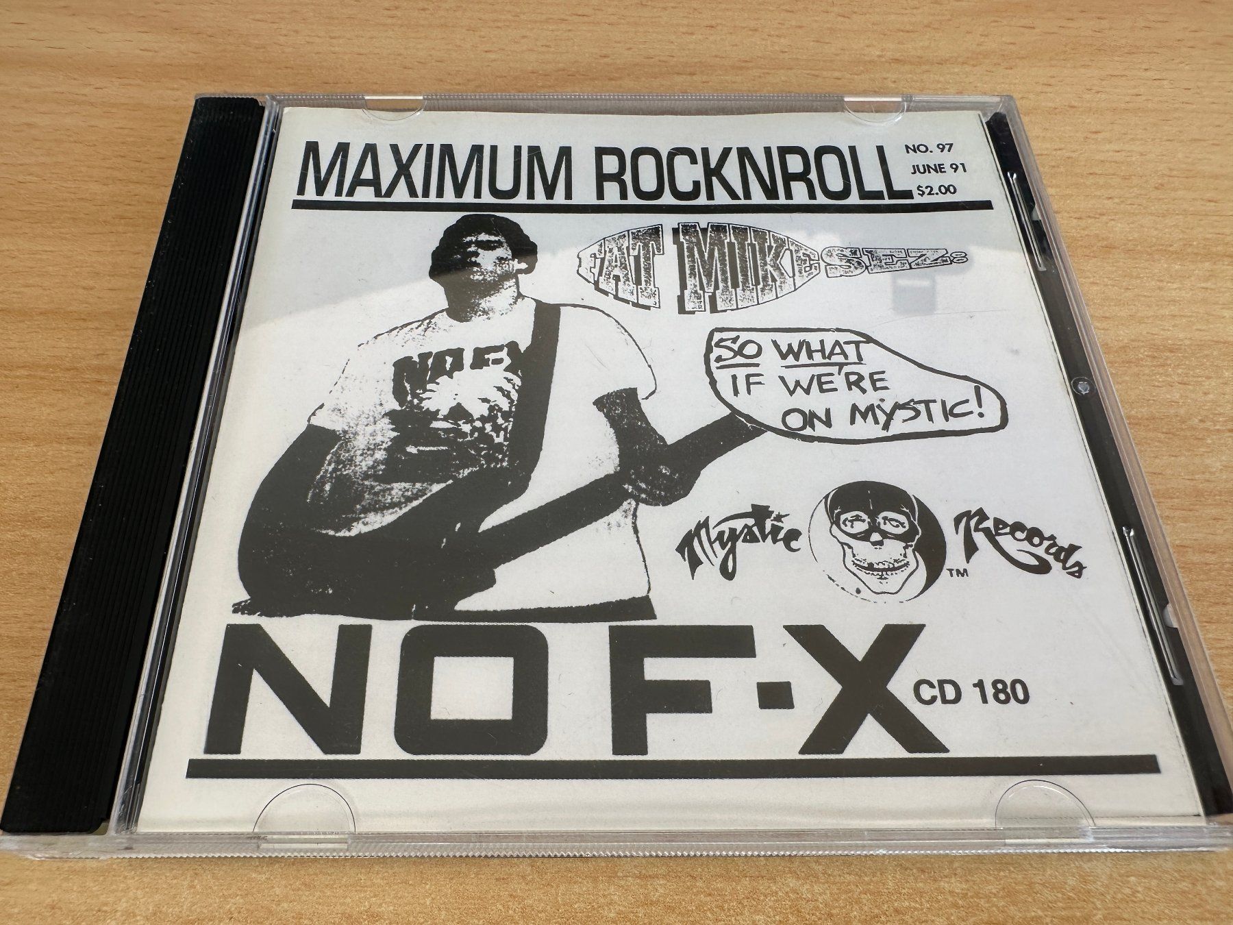 CD: M1 NO F-X – Maximum Rocknroll – Usato da Rikon im Tösstal venduto da Alpenmutz