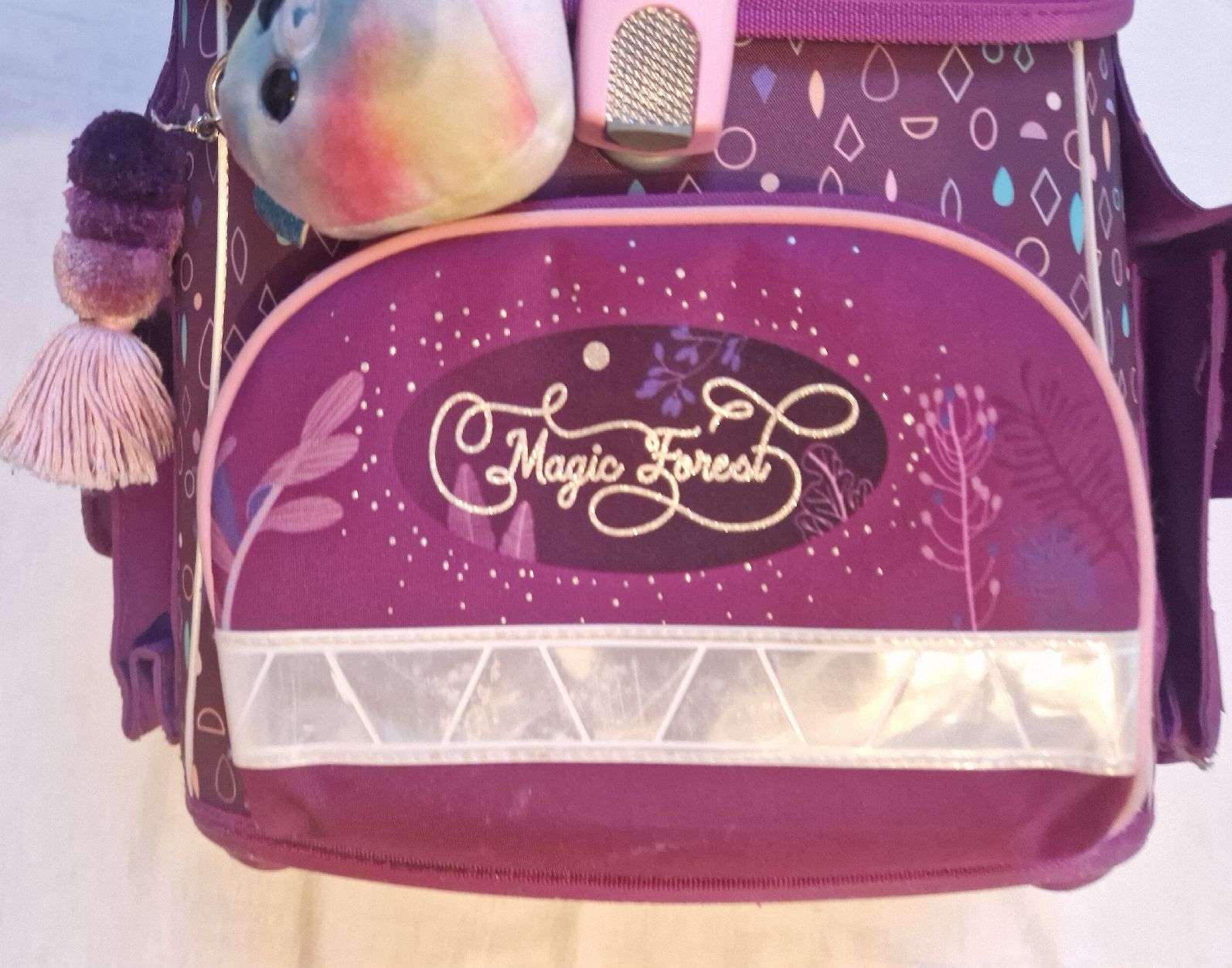 Borse & Zaini: Magic Forest Einhorn Schulrucksack Lila inkl. Turnbeutel – Usato da Muri b. Bern venduto da rol_xtf8 1