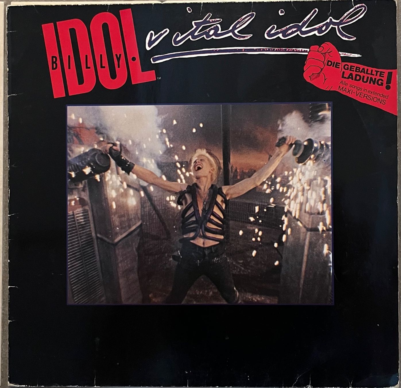 Dischi in vinile: BILLY IDOL - VITAL IDOL - 33 Tours – Usato da Bussigny venduto da vinyl-pas-cher