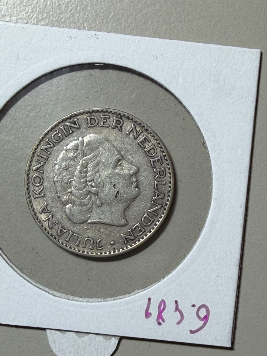 Tutti le monete: Pays-Bas - 1 gulden - 1956 - AG  – Usato da Payerne venduto da Mike1682 1