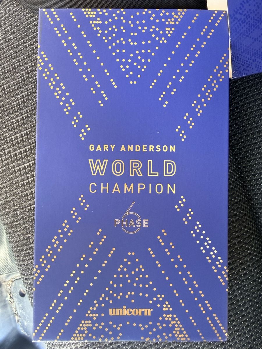 Freccette: Gary Anderson Phase 6 World Champion Edition 24g – Usato da Basel venduto da Pajo69 2