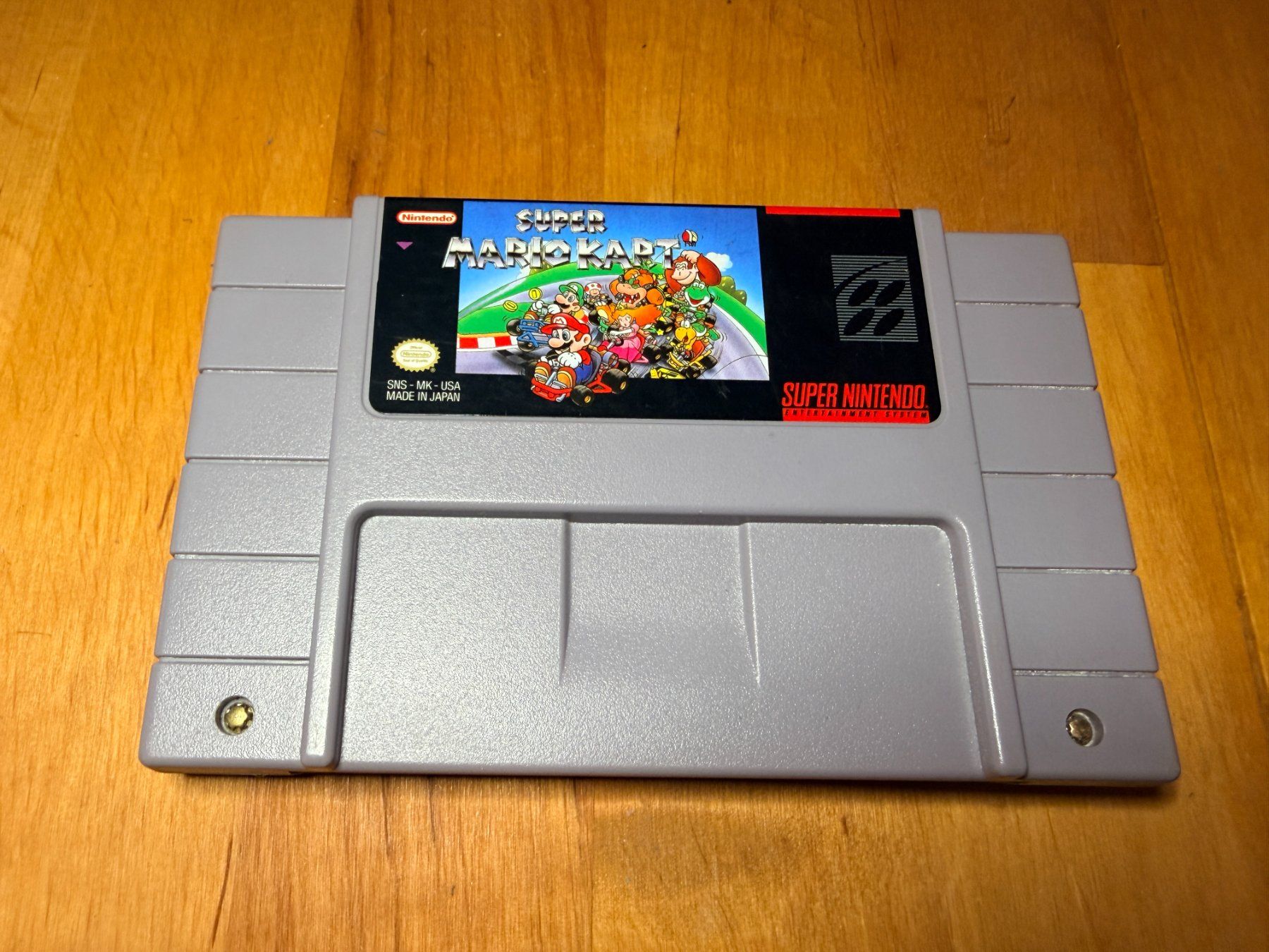 Nintendo Giochi: Jeu SNES US loose: Super Mario Kart – Usato da Bellevue venduto da LarsUlrich01