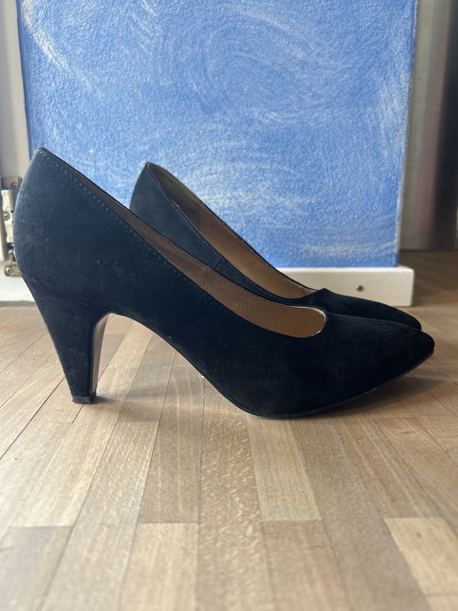 S.Oliver Scarpe da donna: Schwarze S.Oliver Pumps, Grösse 38 – Usato da Langnau im Emmental venduto da Iriss