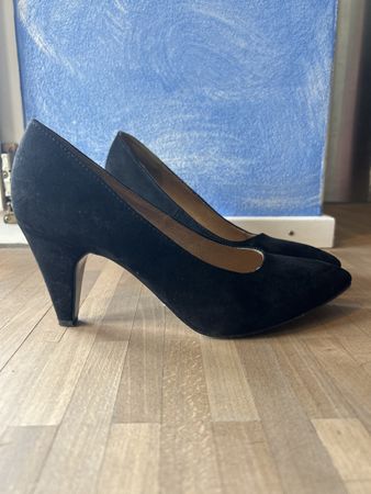 Schwarze S.Oliver Pumps, Grösse 38