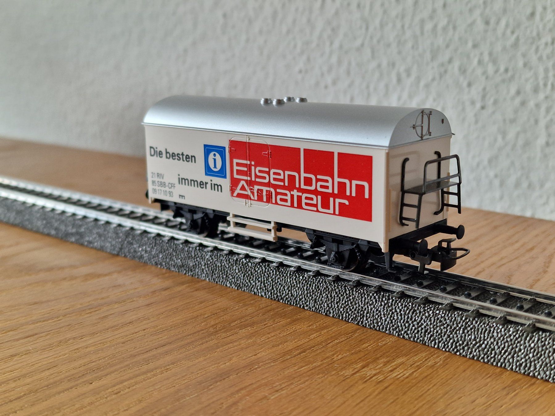 SBB/CFF/FFS Modellini di ferrovie: SBB Güterwagen Eisenbahn Amateur H0 – Usato da Matten b. Interlaken venduto da lor_hr9w 3