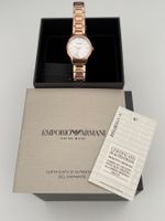 Original Emporio Armani ARS5301 Damenuhr Roségold Perlmutt