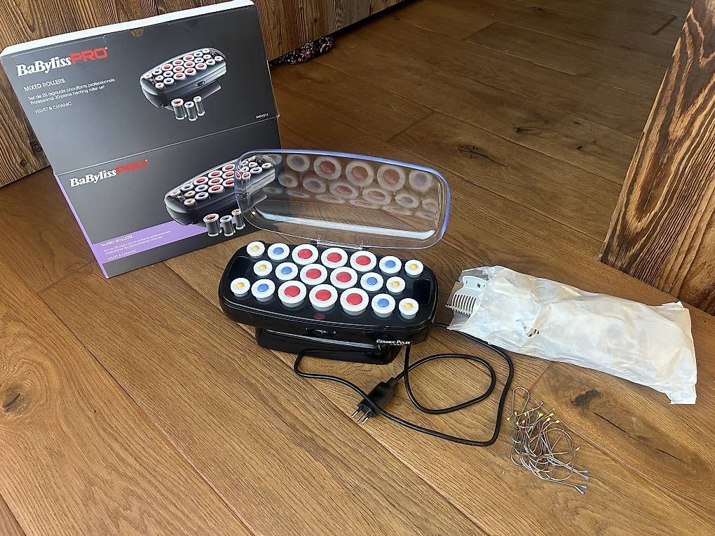 Accessoires pour cheveux: Babyliss pro bigoudis chauffants mixed rollers – D'occasion à Corbières par mel_yq25