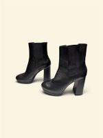 BOTTINES NOIRES À TALONS HOGAN