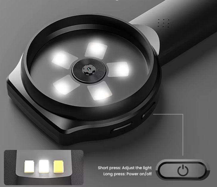 Altro per Ottica: 100X Digitale Handlupe mit 15 LEDs – Nuovo e nell'imballaggio originale da Geneve venduto da Titi2008 4