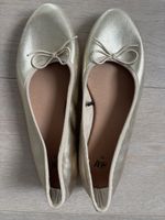 Ballerinas H&M goldfarben Grösse 35 guter Zustand