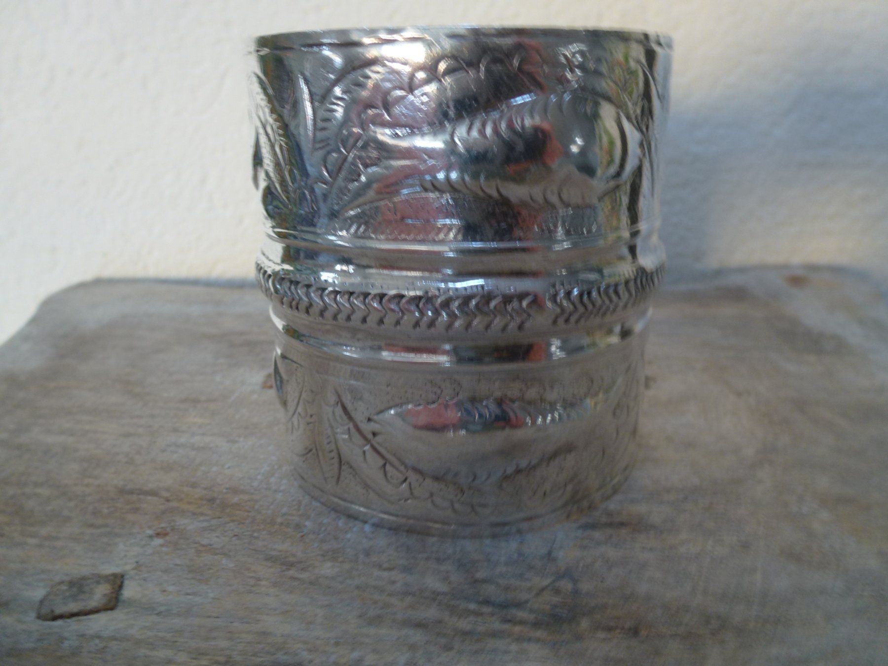 Armbänder & -reifen: Vintage Armreif Silber / Fisch – Gebraucht aus Esslingen von FetteSchnecke