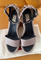 VALENTINO GARAVANI sexy Wedges Sandale 37 rosé