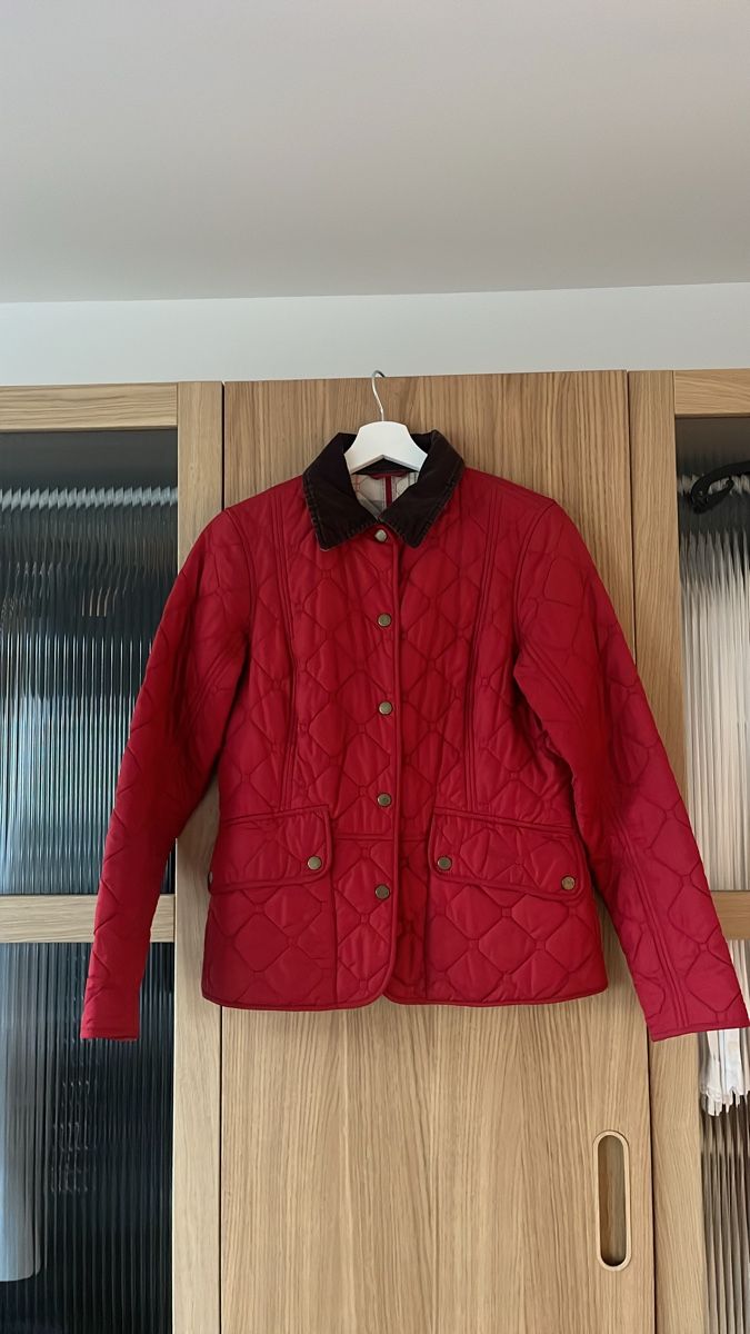 Barbour Giacche: Barbour Steppjacke rot – Usato da Zürich venduto da zoe_6fqm