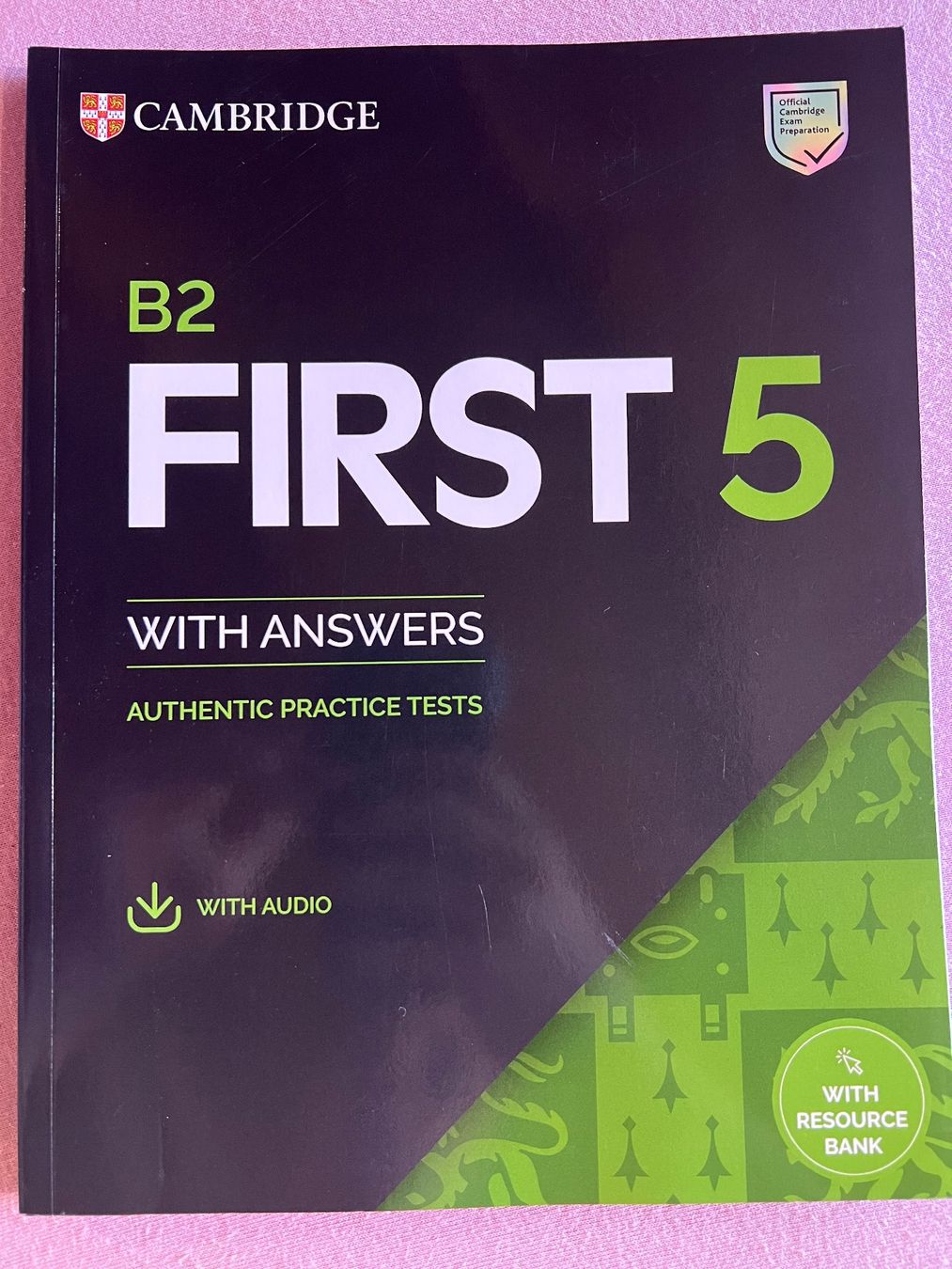 Libri: Cambridge B2 First 5 authentic practice tests (with answers) – Nuovo e nell'imballaggio originale da Vilters venduto da ail_hhd9