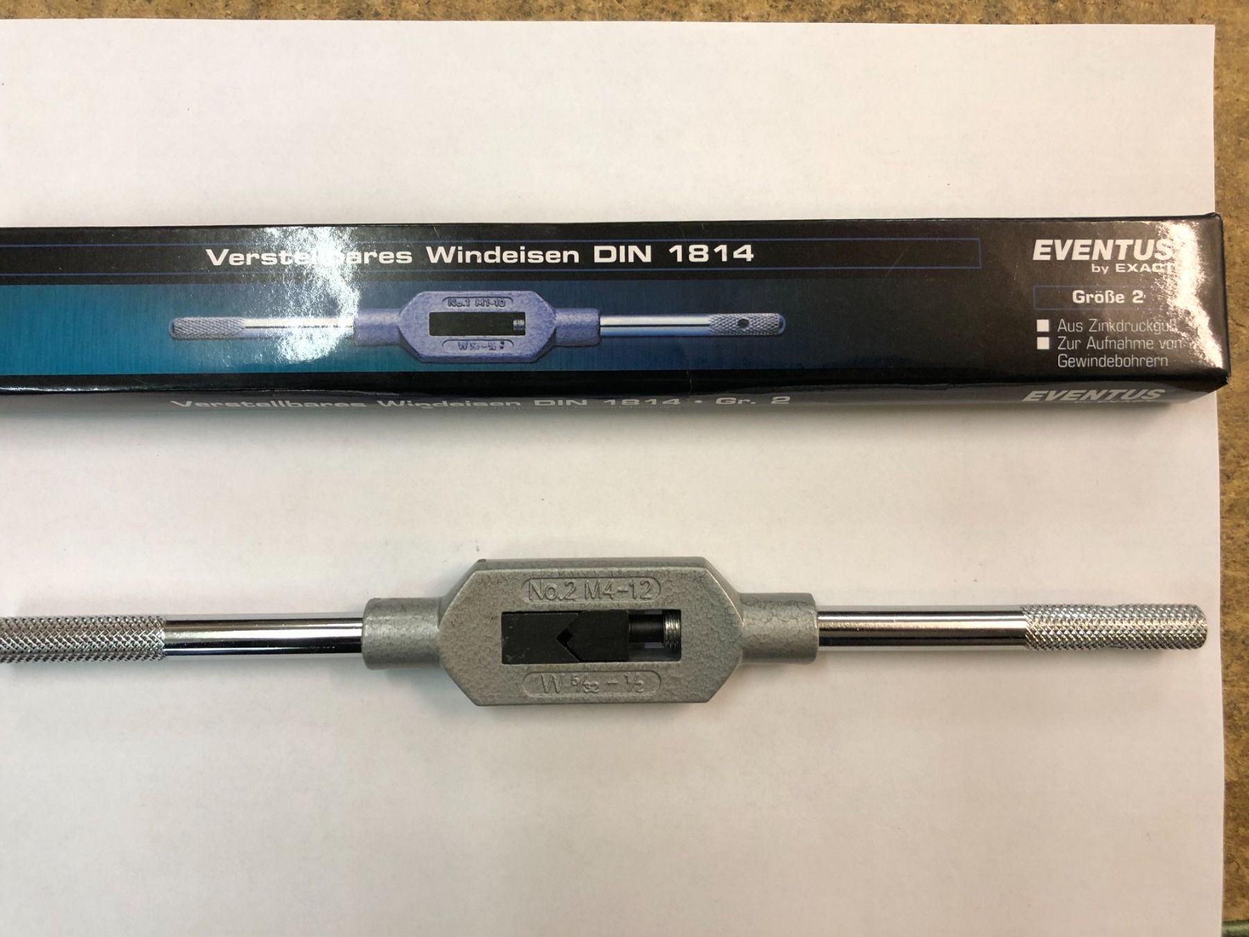 Alle Werkzeuge: Windeisen verstellbar M4-M12 – Neu und originalverpackt aus Wagen von Aloeveragold